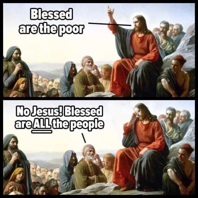 Blessed are the poor